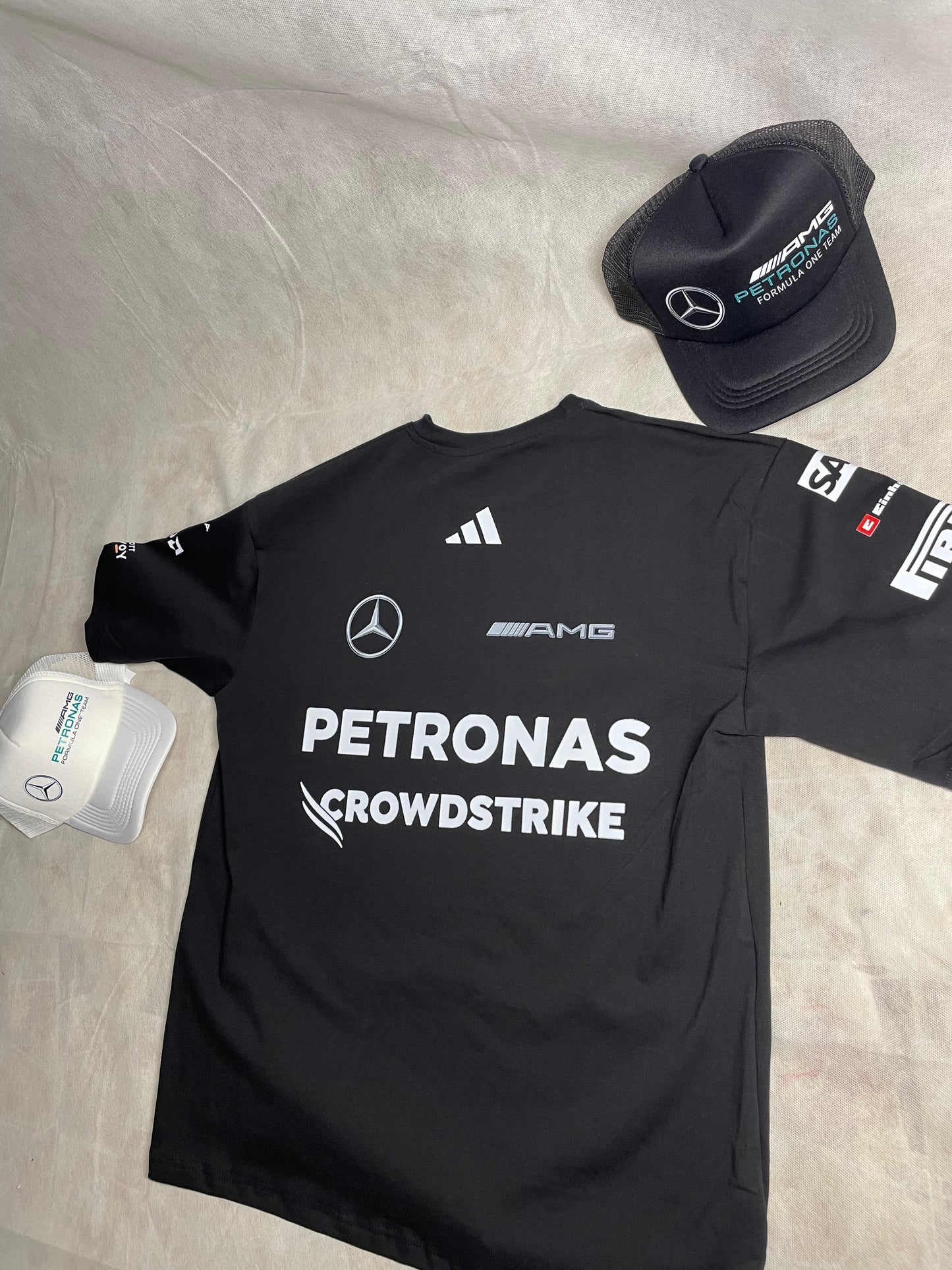 Mercedes-AMG F1 Set β T-Shirt + Free Cap