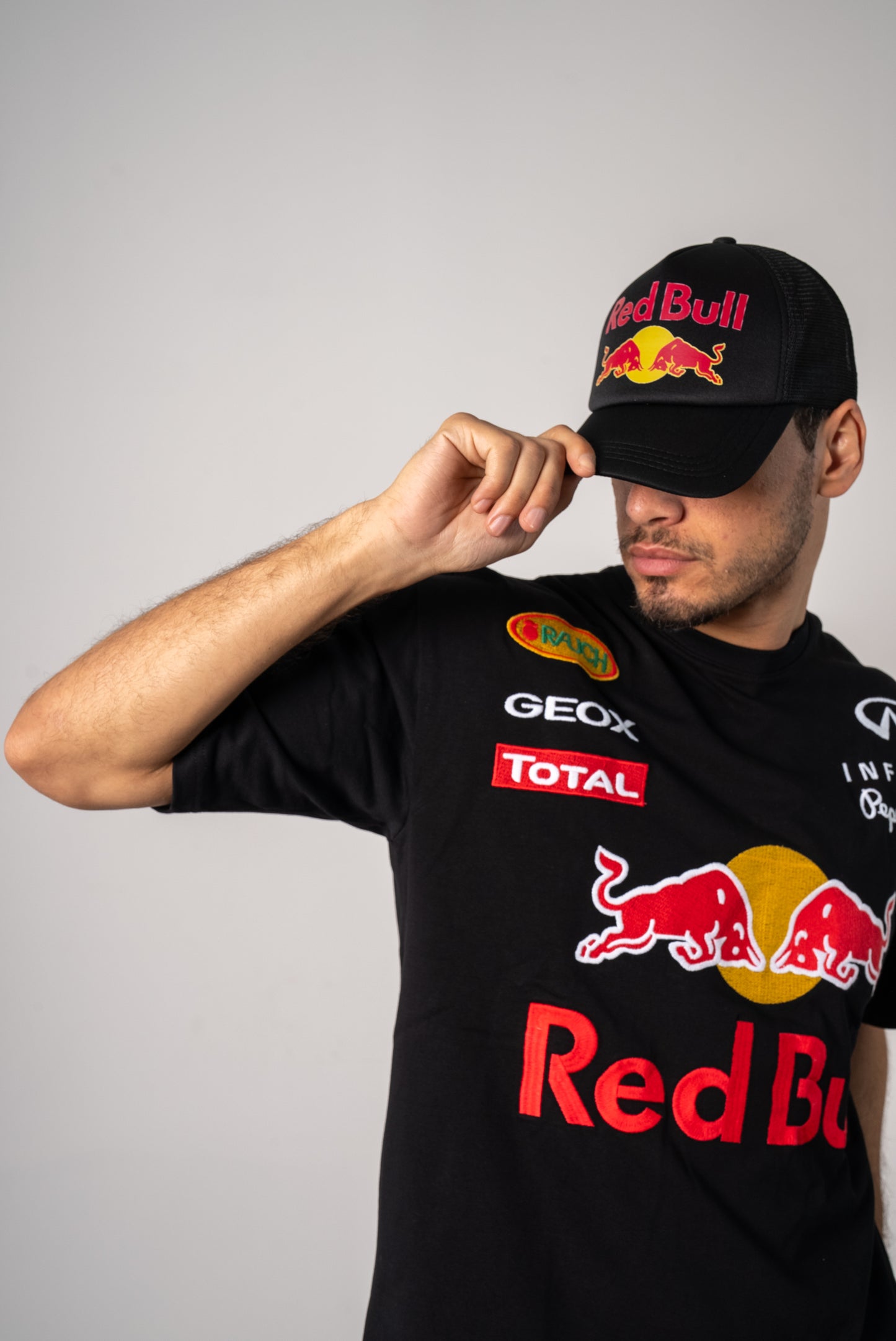 Redbull black/ white cap unisex