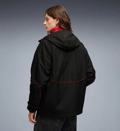 Ferrari Racing embroidery lite Jacket – Black & Red
