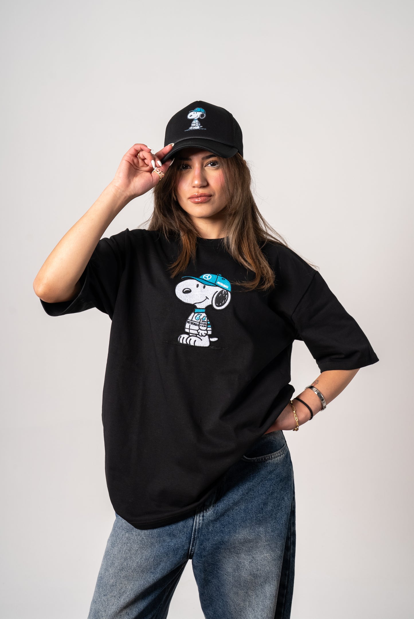 Mercedes Black  unisex cap