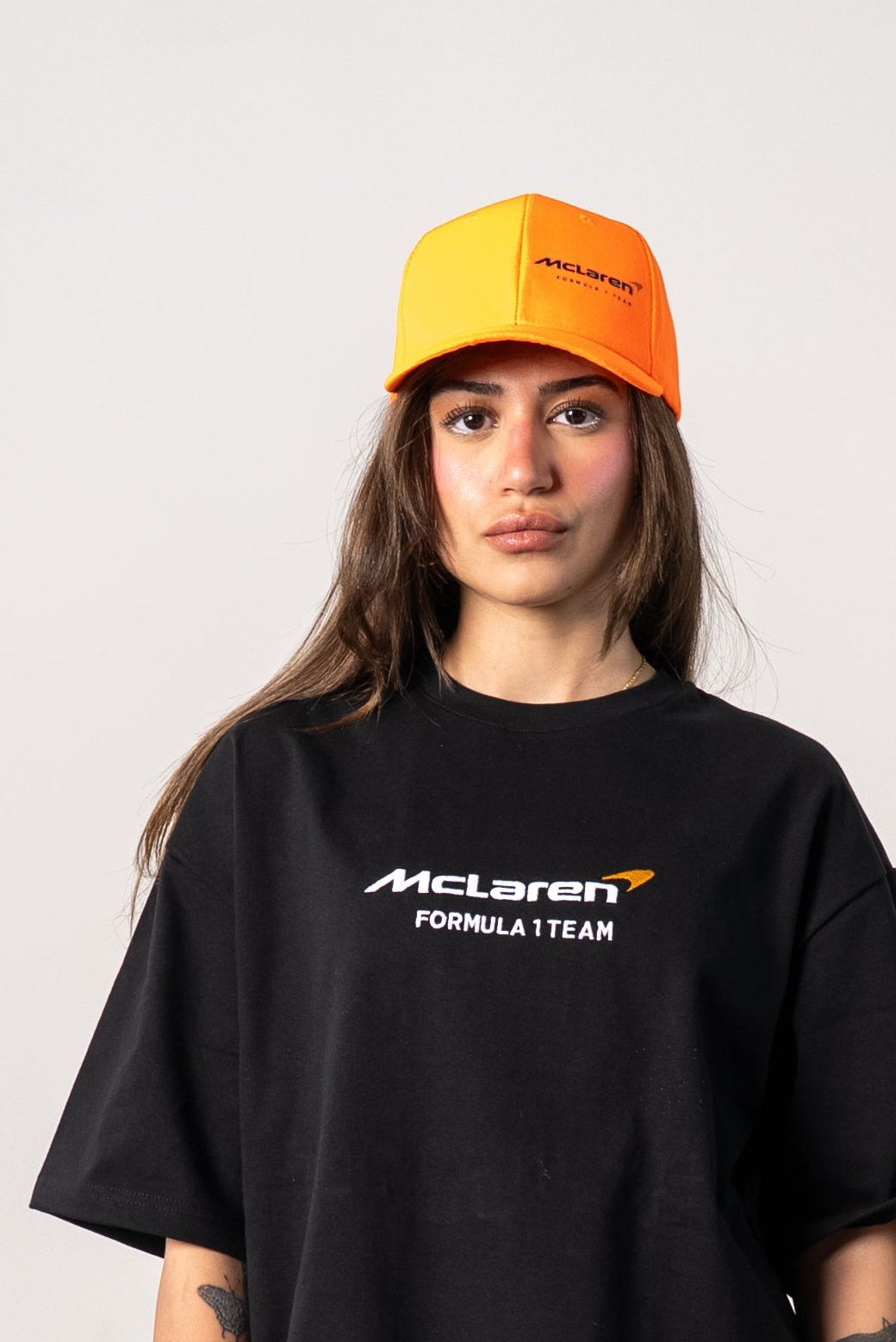 Orange Mclaren Cap unisex