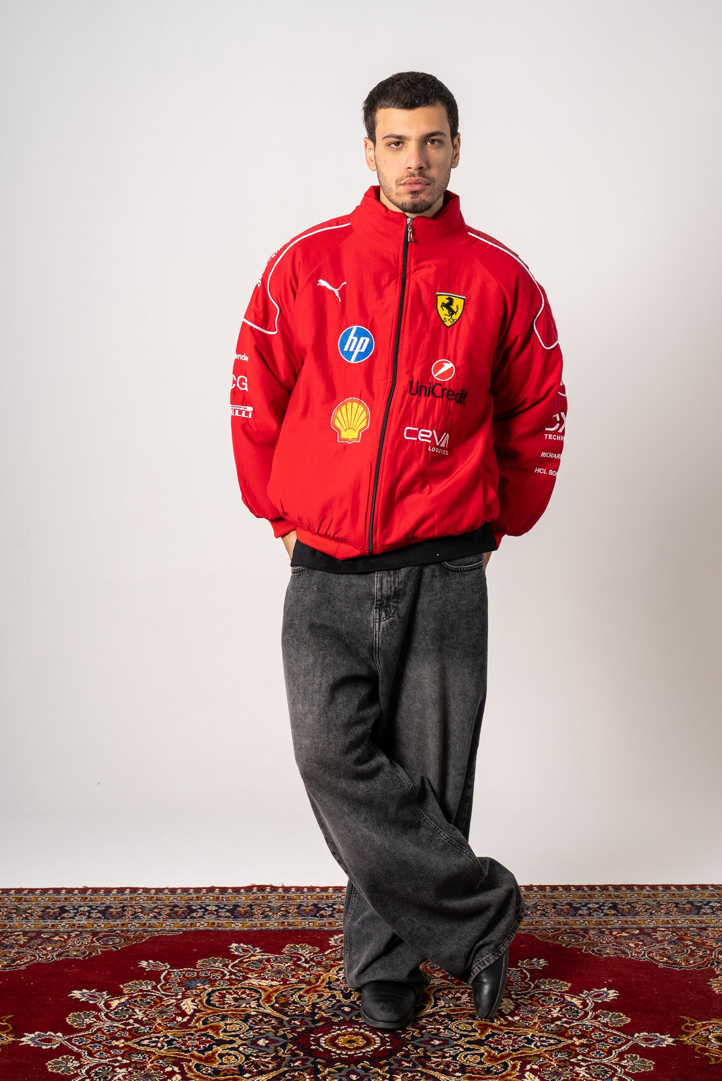 Scuderia Ferrari Team Pro Unisex Motorsport Jacket