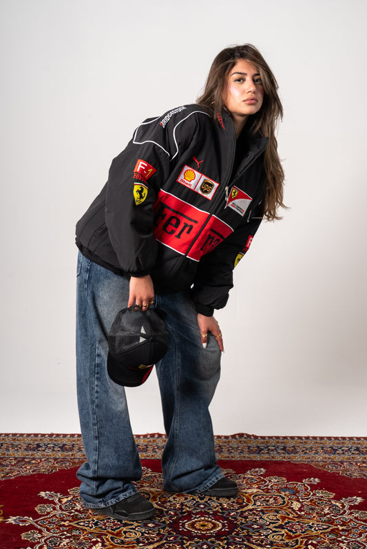 Unisex Ferrari jacket black