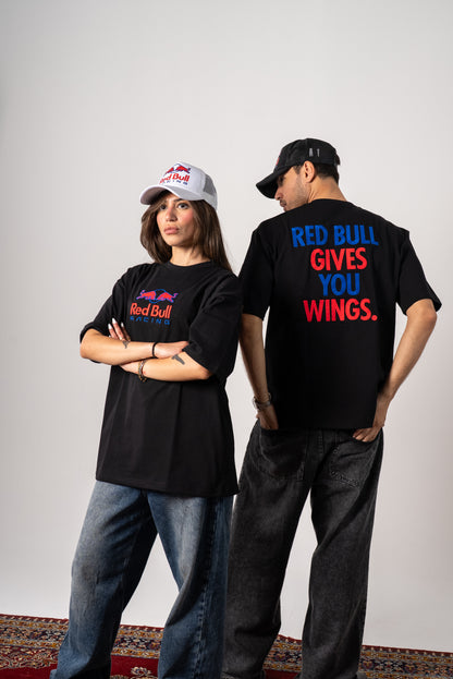 REDBULL embroidery tshirt oversized
