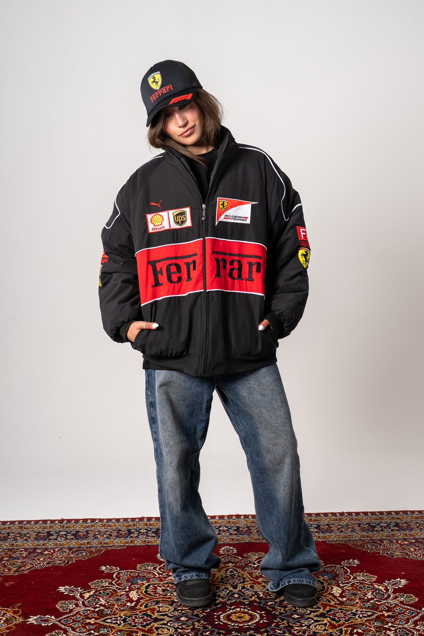 Unisex Ferrari jacket black