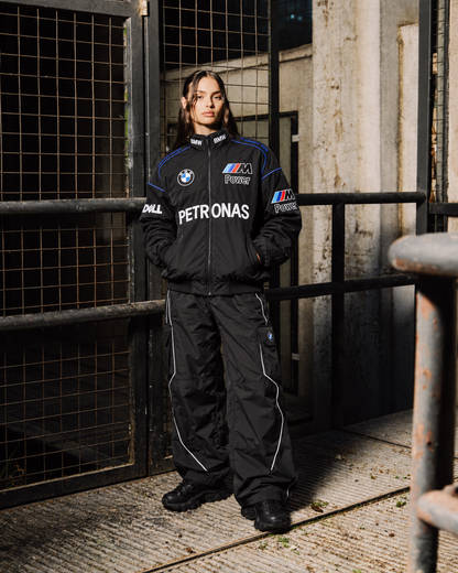WINTER BMW JACKET BLACK EMBROIDERY WATERPROOF UNISEX
