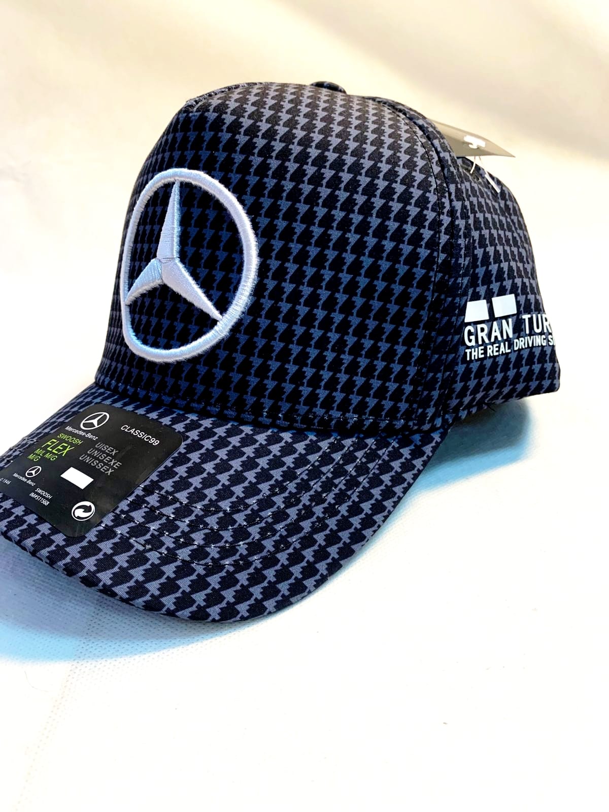 MERCEDES PRTONAS  embroidery blue CAP