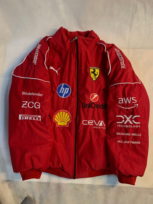 Scuderia Ferrari Team Pro Mens/womens Motorsport Jacket