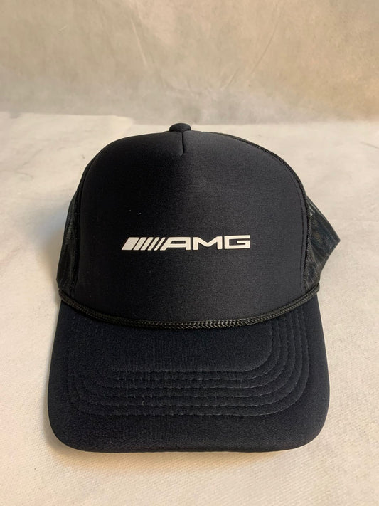 AMG rapper white / black  cap unisex