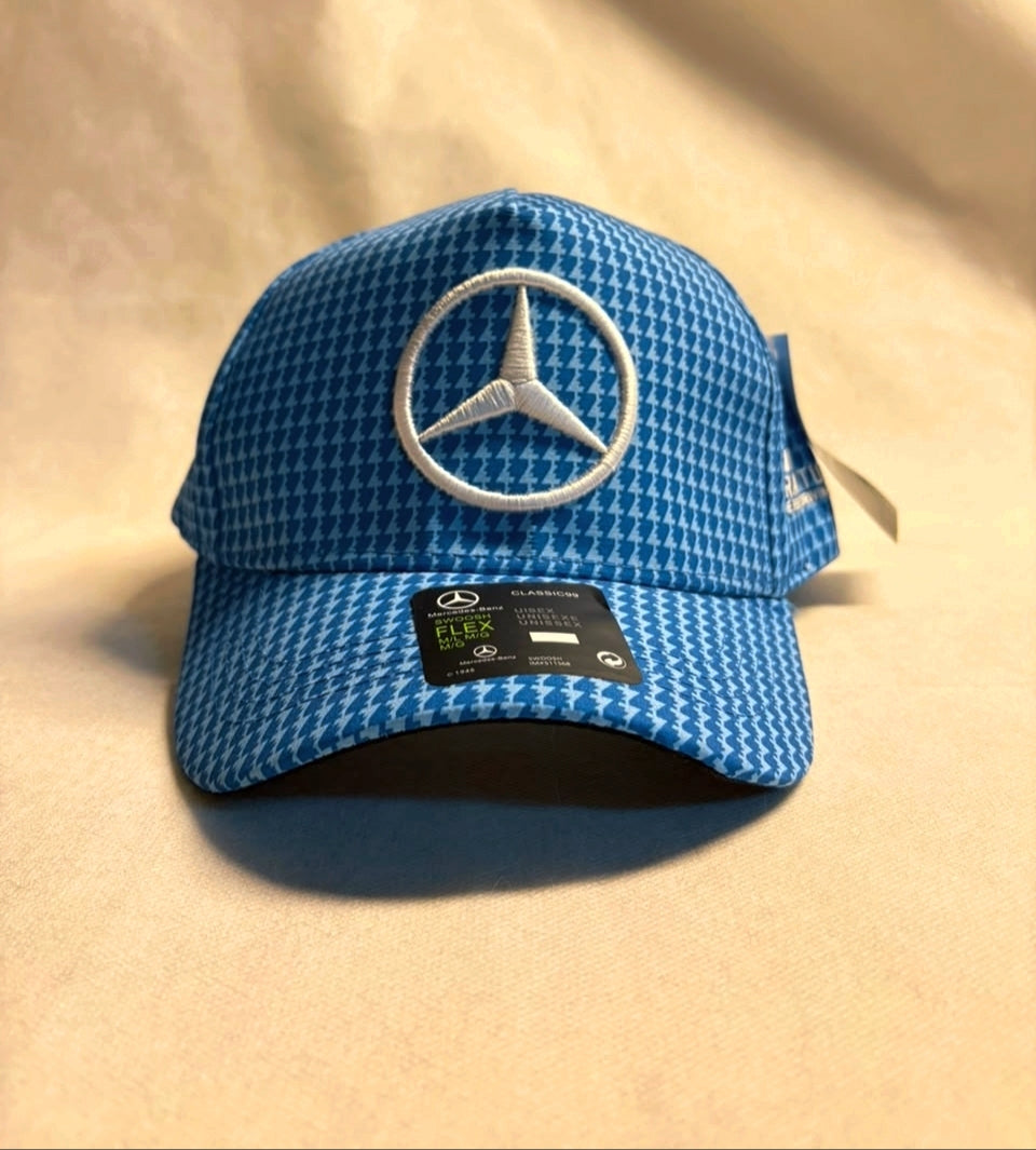 Mercedes blue embroidery cap Petronas