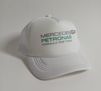 Mercedes GP white cap unisex