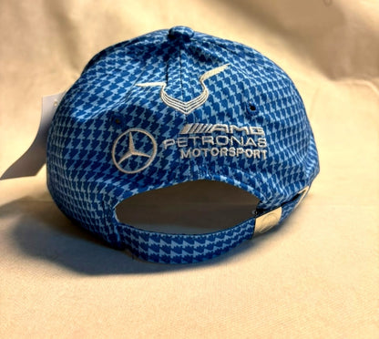 Mercedes blue embroidery cap Petronas