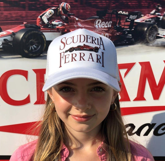 Ferrari scuderia cap white unisex