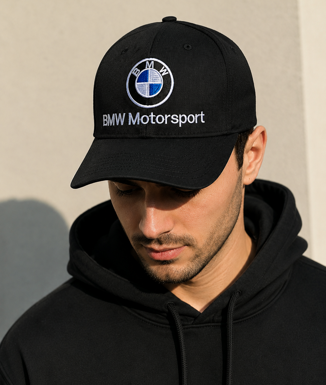 BMW Black cap embroidery unisex